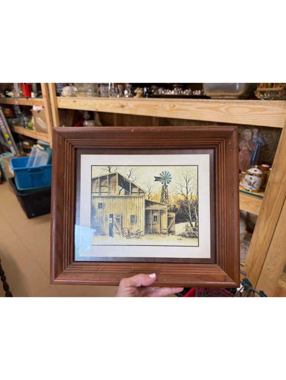 Robert Nidy Print "Old Country Barn"